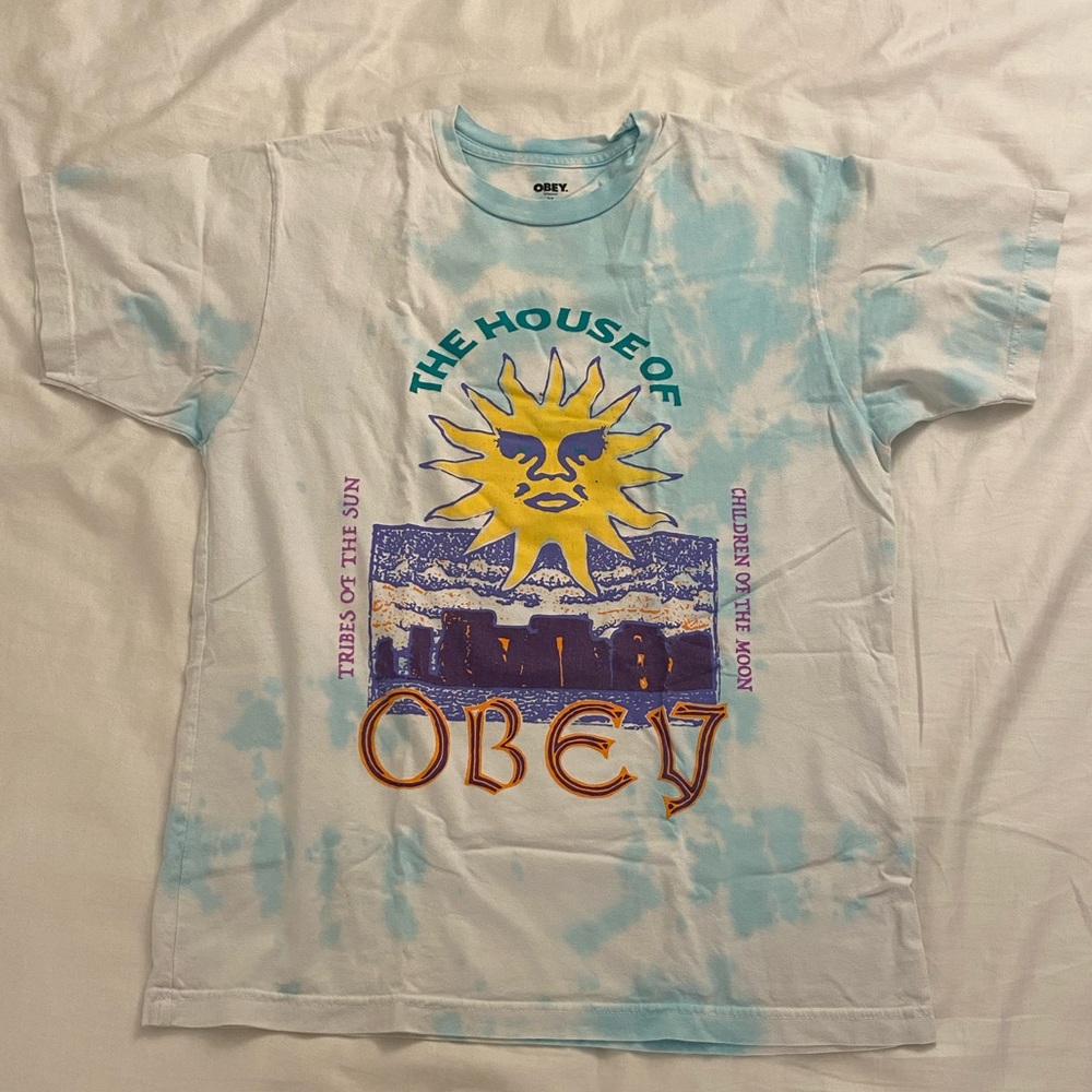 Obey Tie Dye Oversized Shirt